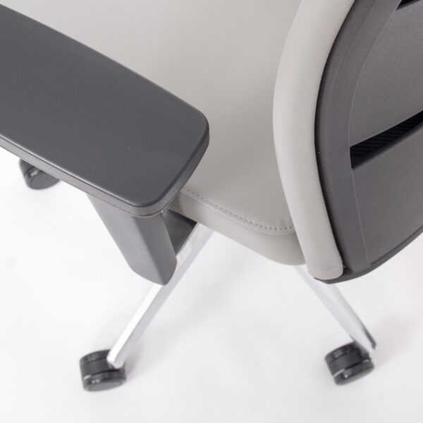 bild eines buerostuhl kostenlos testen lento agilis matrix leder mit details und darstellung des materiales