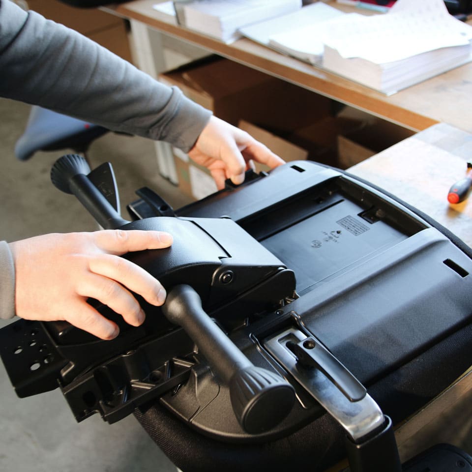 bild zu buerostuhl mechanik synchronmechanik von lento buerostuhlhersteller aus deutschland agilis