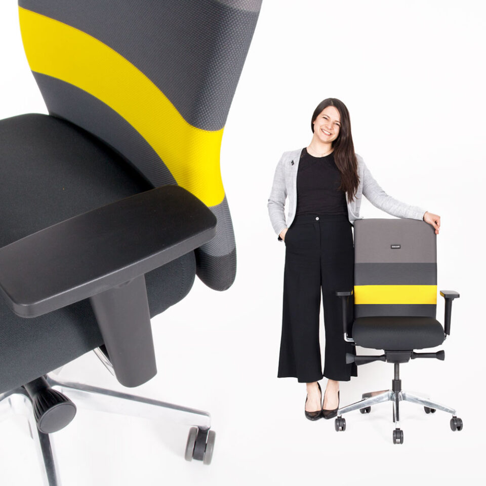 TÜV Ergonomie Siegel für lento agilis Bürostühle aus Deutschland