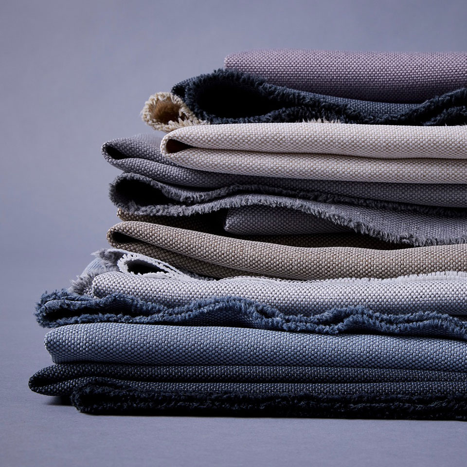 lento Bezugsstoffe für Bürostühle aus Meeresplastik: camira Quest in vielen Farben mit 75 % Garnen der SEAQUAL Initiative