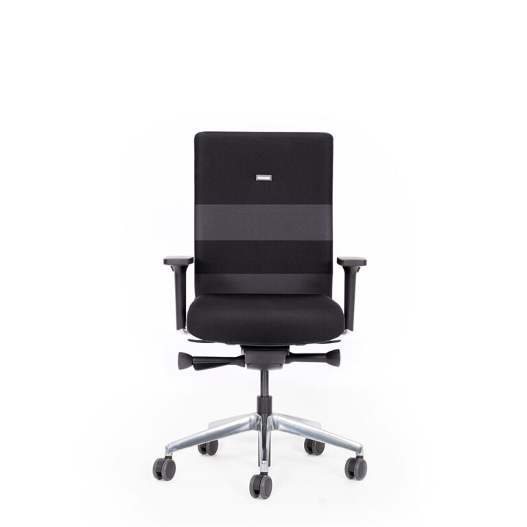 Abbildung: Bürostuhl inkl. Synchronmechanik mit automatischer Sitz-neigeverstellung, 4-fach verstellbaren Armlehnen, 10 Jahre Garantie, mehrfarbig, TÜV GS, TÜV Ergonomie