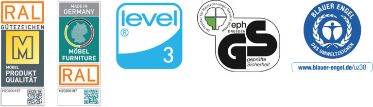 lento cosinus Sitz-Stehtisch elektrisch höhenverstellbar