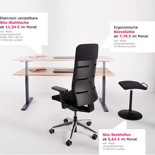 lento Büromöbel Leasing lento mit Ratenpause