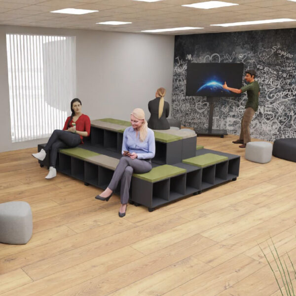 lento Büroplanung & Büroausstattung für die Kreativzone um die Motivation zu steigern - Made in Germany